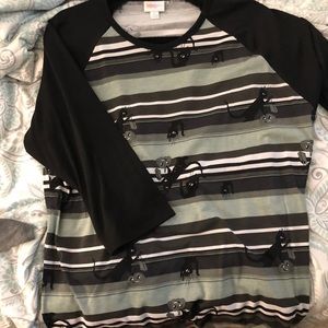 Lularoe halloween print randy tee